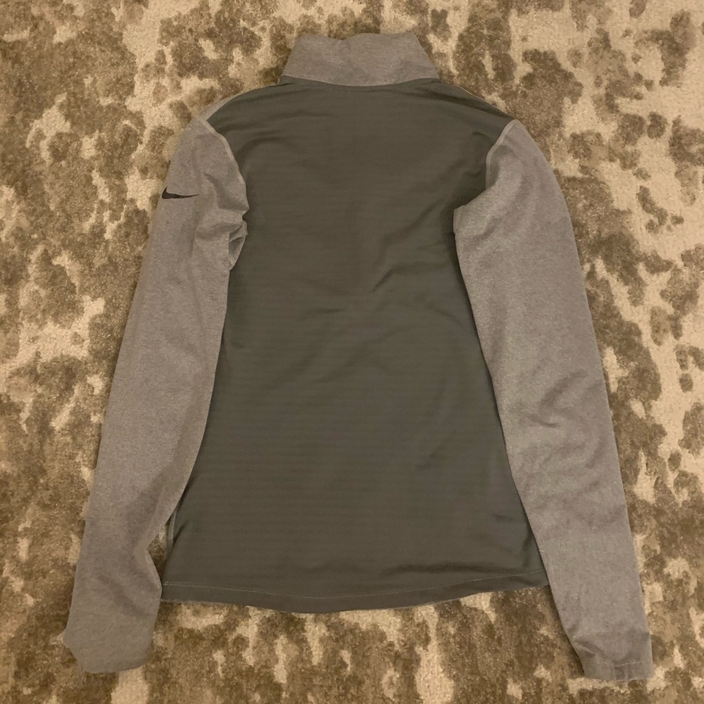 Nike size large grey quarter zip